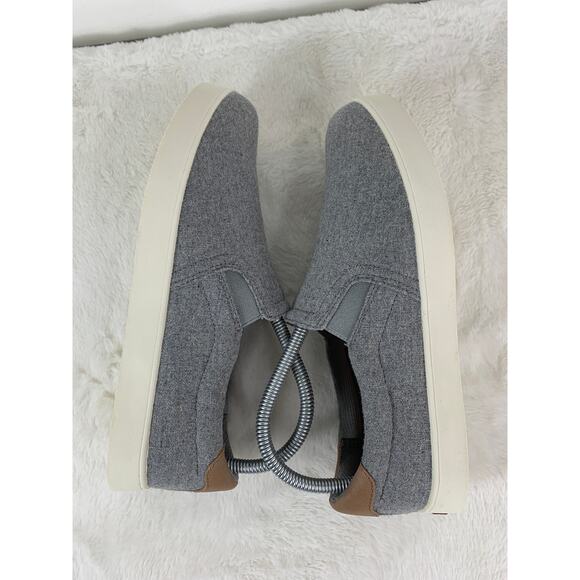 Dr Scholl's Shoes Womens 8.5 M Madison Casual Slip On Loafer Grey Fabric Flats - Picture 6 of 8